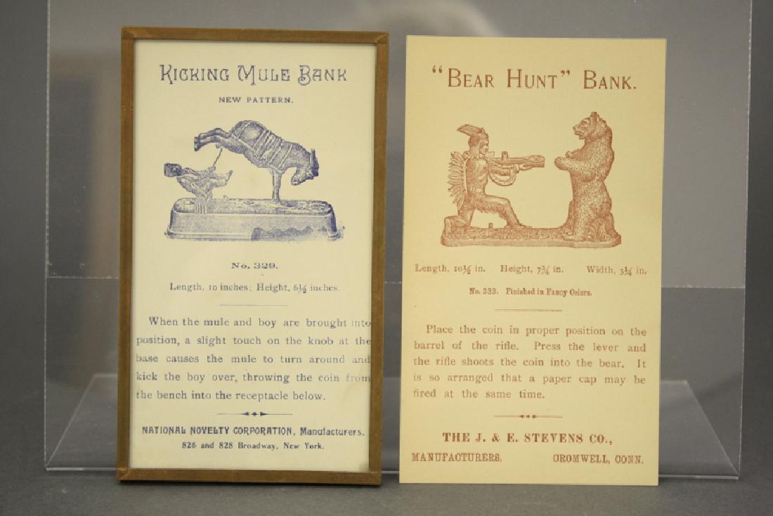 Lot: Three Sepia Trade Cards (1 of 1)