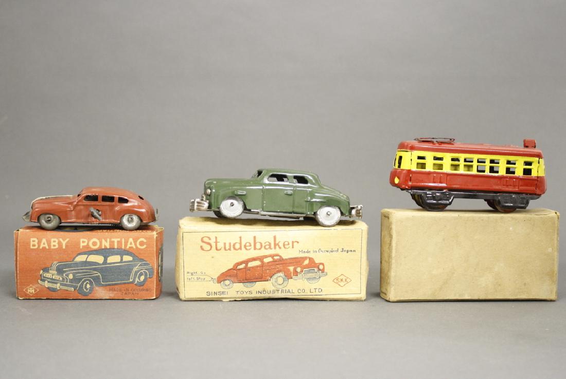 Three Toy Autos (Two Windup) (1 of 2)
