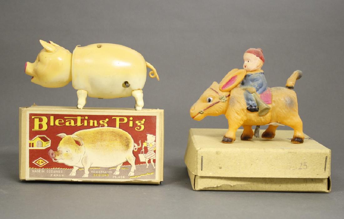 Pig / Donkey with Rider (1 of 2)