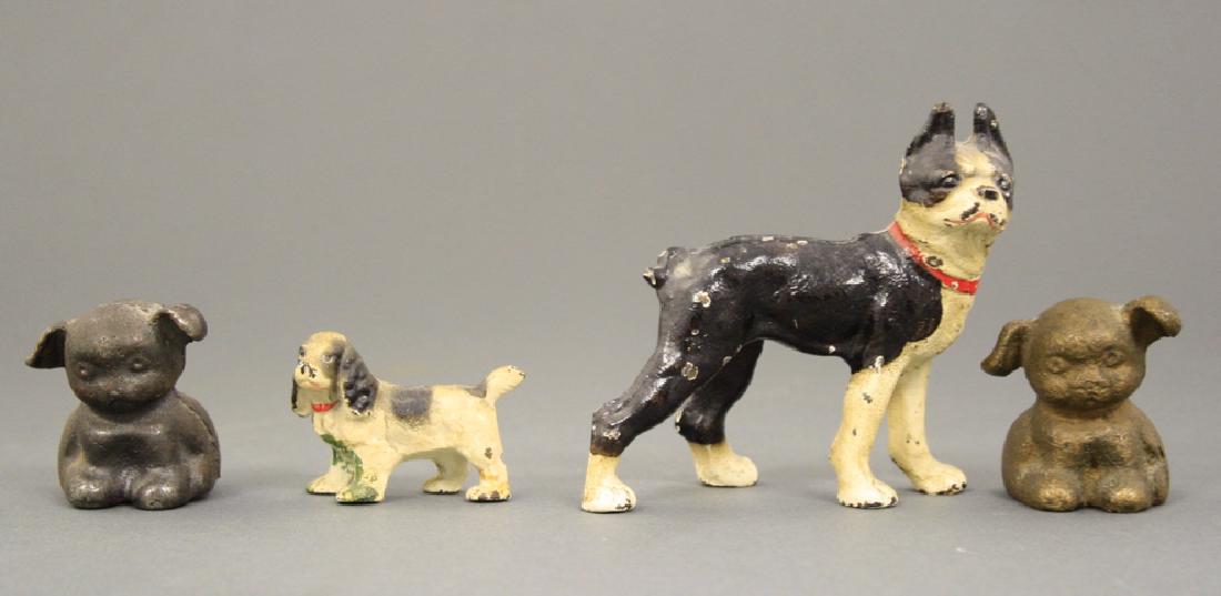 Four Dog Paperweights (1 of 2)