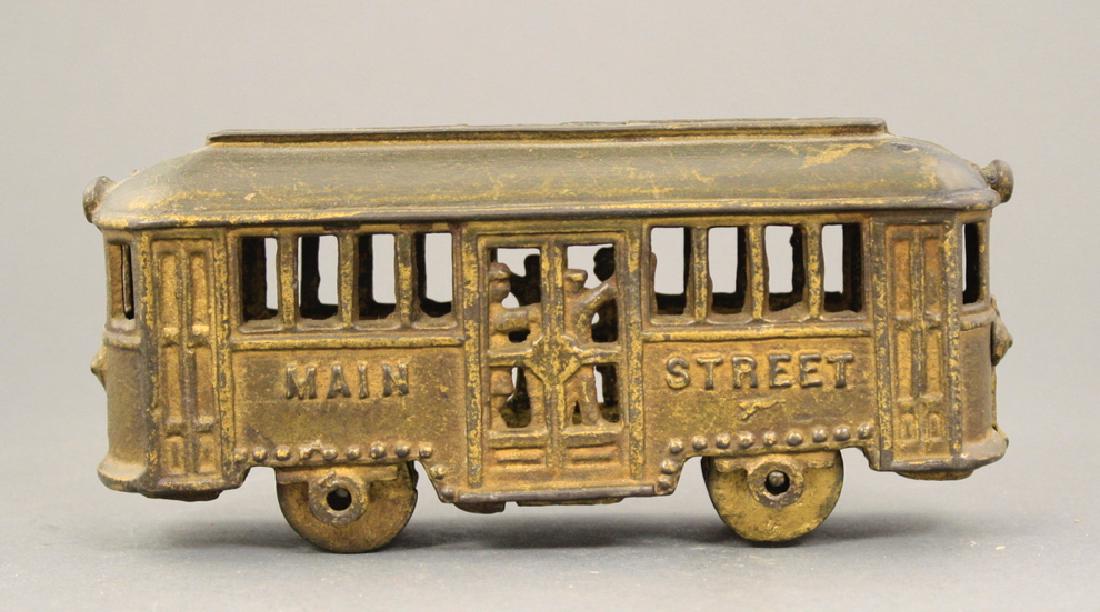 Main Street Trolley without Passengers (1 of 2)