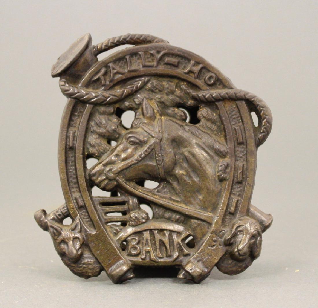 Tally Ho: Chamberlain & Hill. England. Made of Cast Iron. Very Good Condition.