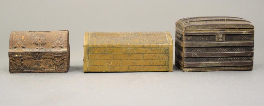 Three Chest Type Banks (1 of 2)