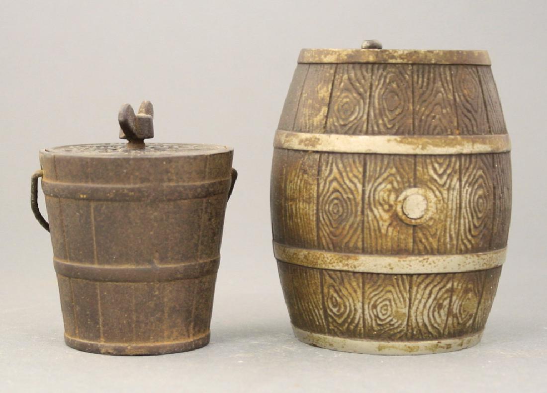 Two White City Puzzle Banks (1 of 2)