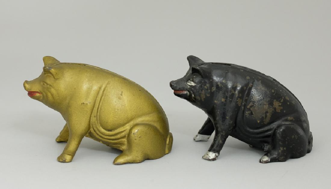 Two Seated Pigs (1 of 2)