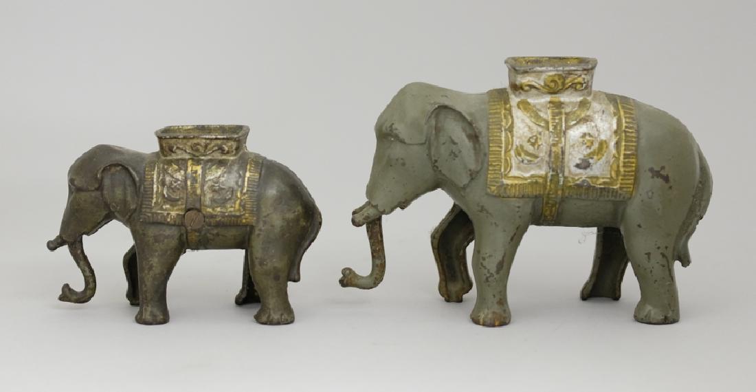 Two Elephants Swing Trunks (1 of 2)