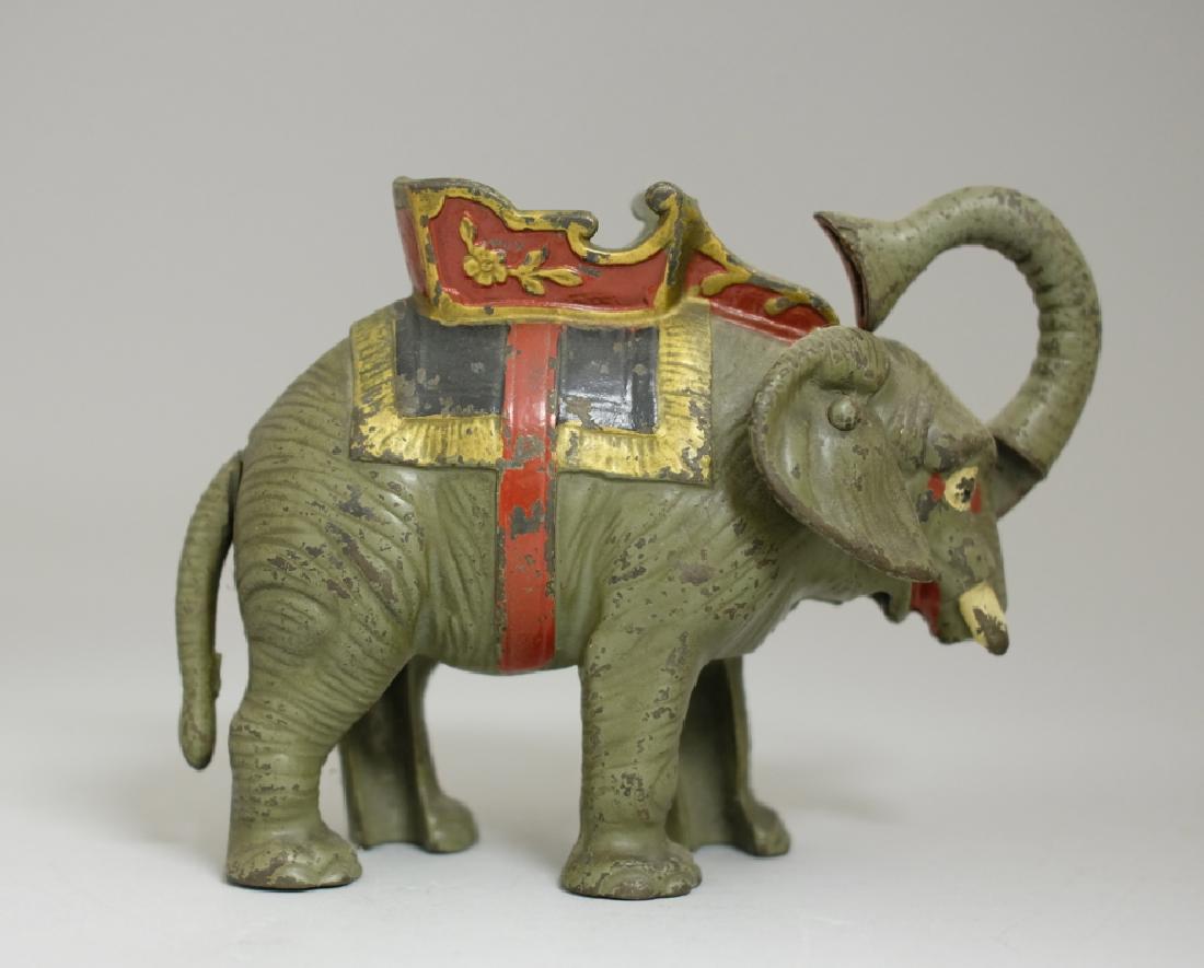 Hubley Elephant Mechanical Bank (1 of 2)