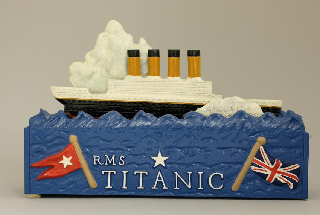 RMS Titanic: Made by Sandman. Made of Aluminum. Only 95 were made. Pristine Condition.
