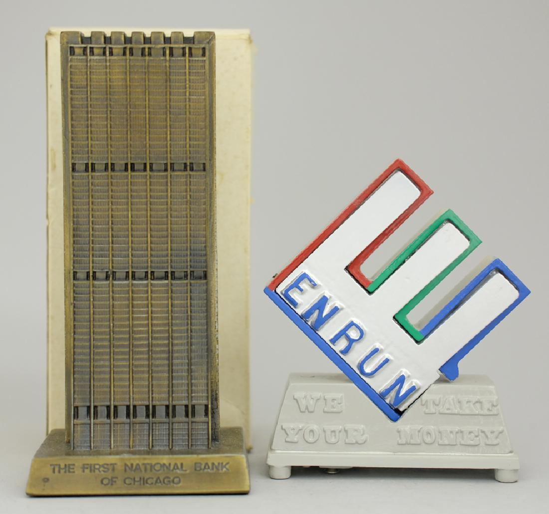 Two Banking Themed Still Banks (1 of 2)