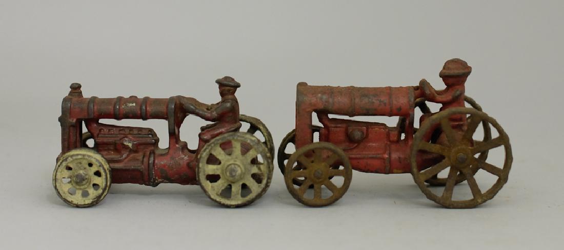 Two Cast Iron Tractor Toys (1 of 2)
