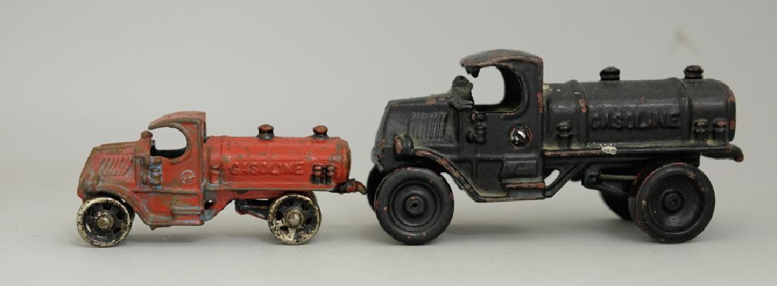 Two Gasoline Truck Cast Iron Toys (1 of 2)