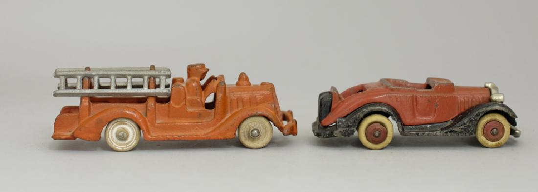 Hook & Ladder / Convertible Cast Iron Toys (1 of 2)