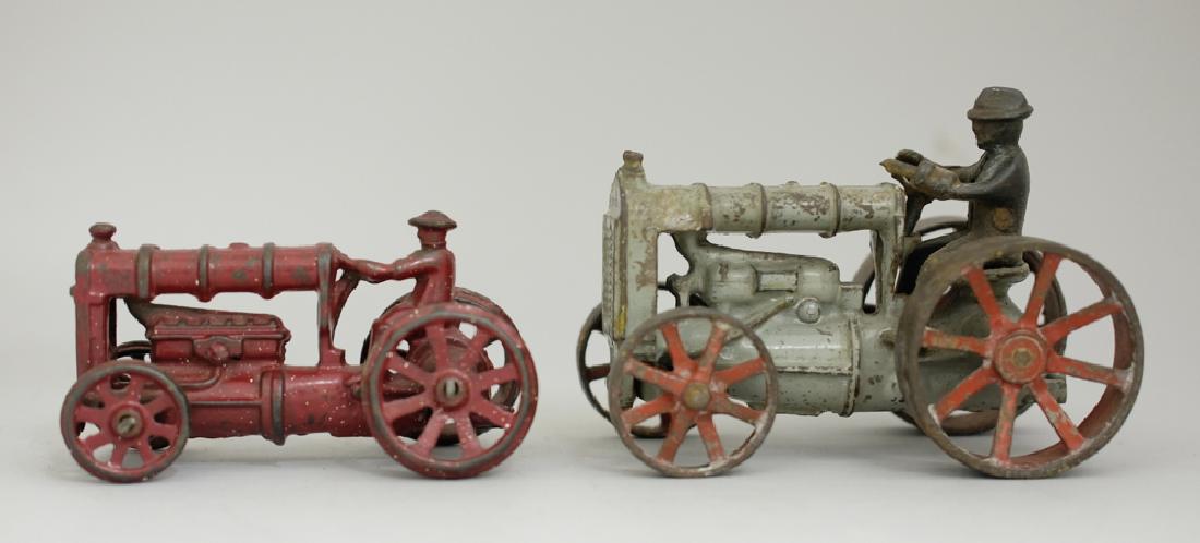 Two Tractor Cast Iron Toys (1 of 2)