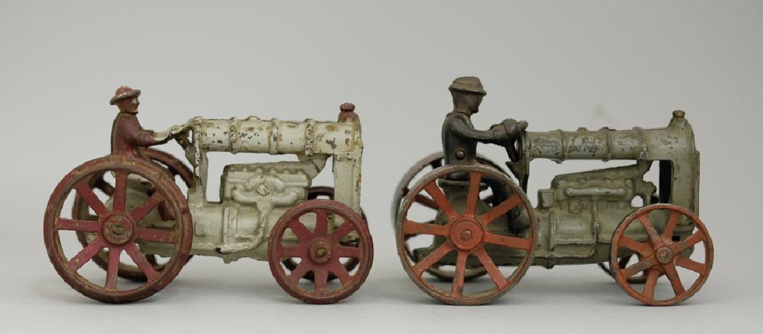 Two Tractor Cast Iron Toys (1 of 2)