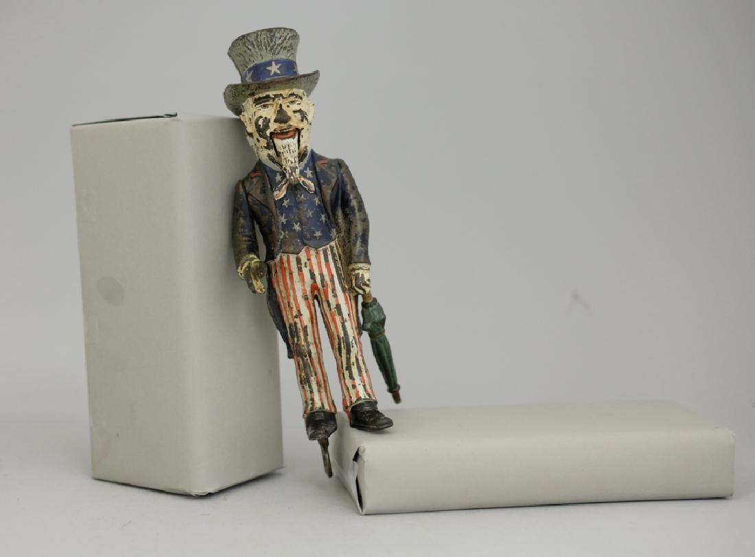 Uncle Sam Iron Mechanical Bank Part (1 of 1)