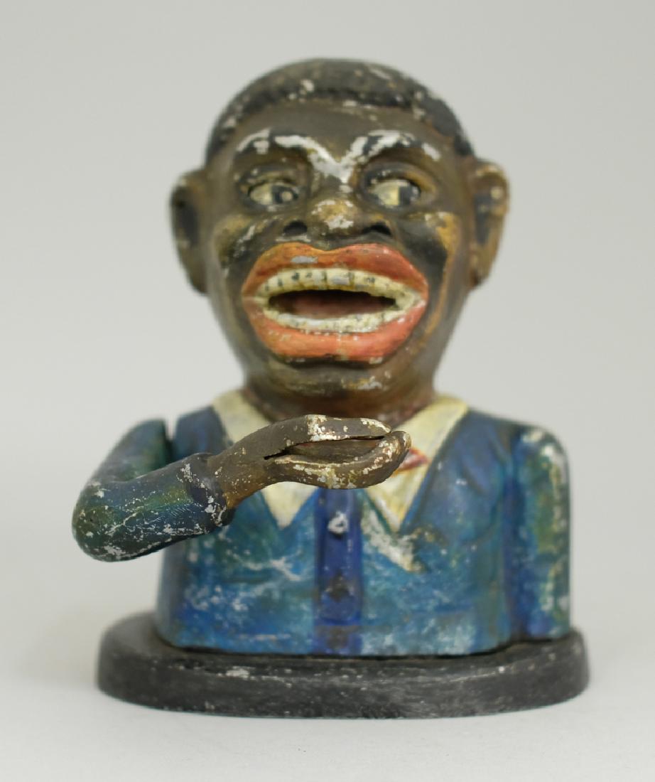 Austrian Jolly N. on Base Mechanical Bank (1 of 2)