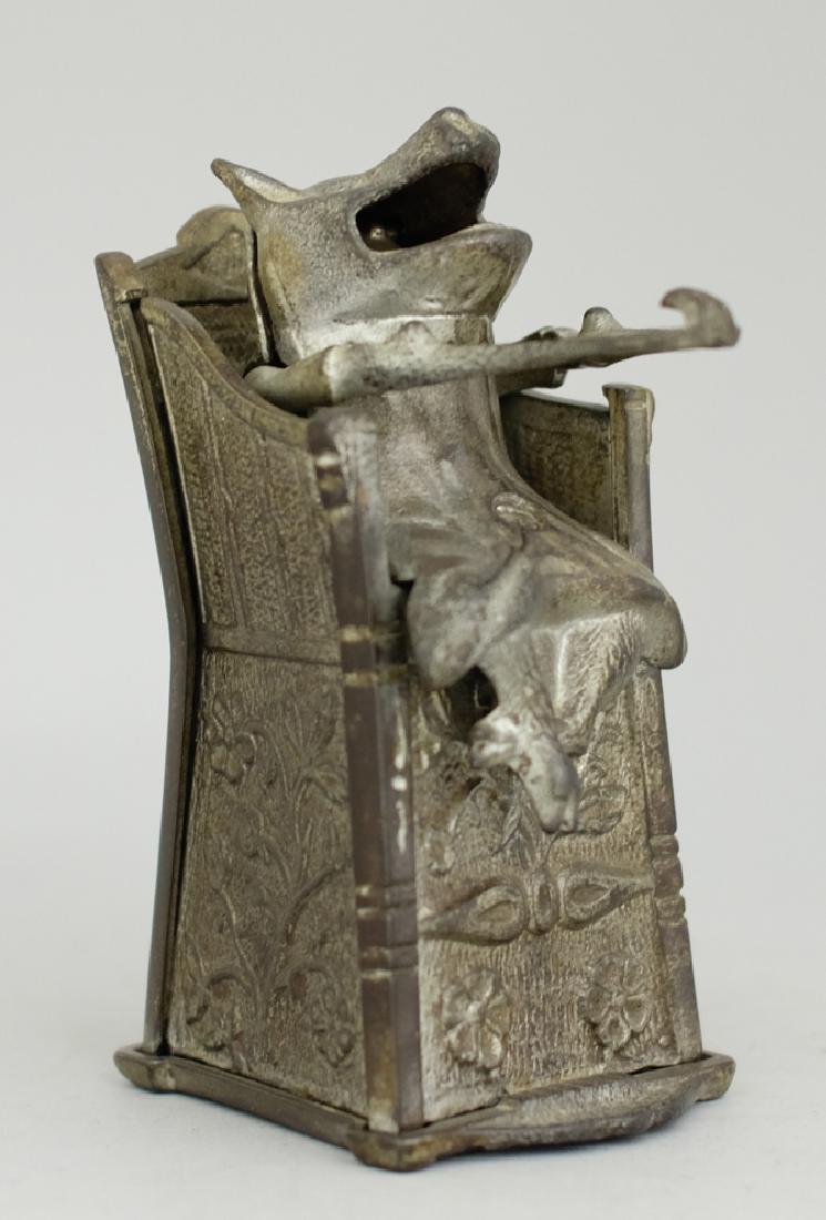 Pig in Highchair Mechanical Bank (1 of 2)