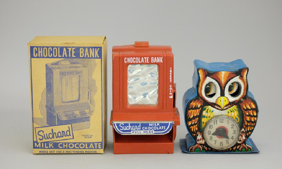 Chocolate Vending / Owl Banks (1 of 2)