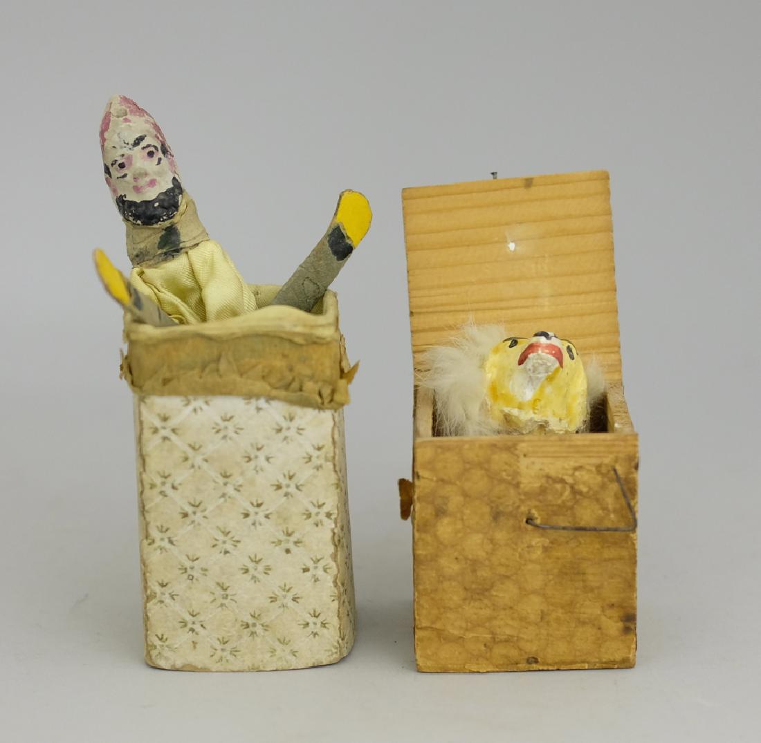 Clown Pop Up Toy / Dog Jack in the Box (1 of 2)