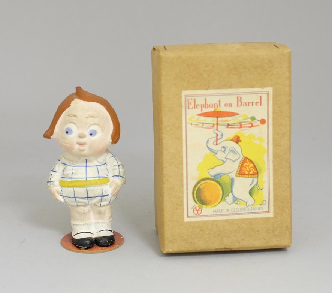 Moritz Candy Container and Elephant on Barrel (Box (1 of 2)