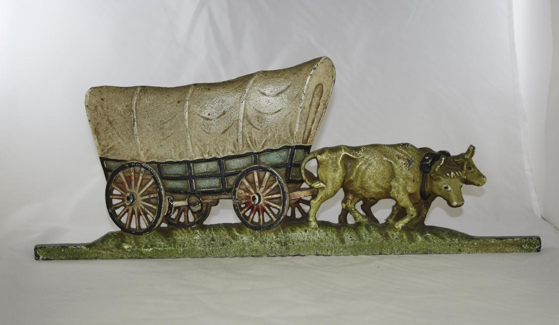 Ox Pulled Conestoga Wagon Door Stop (1 of 2)