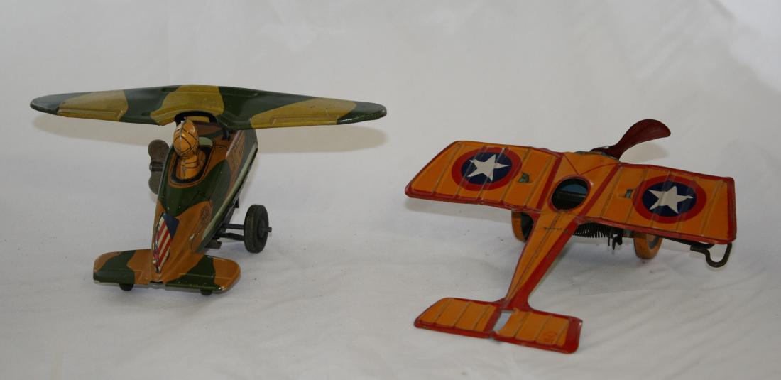 Chein and Marx Windup Airplanes (1 of 2)
