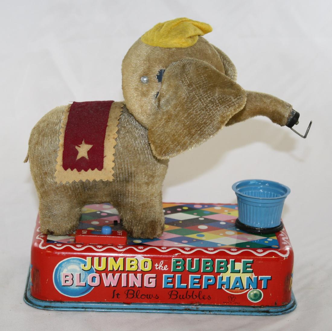 Jumbo the Bubble Blowing Elephant