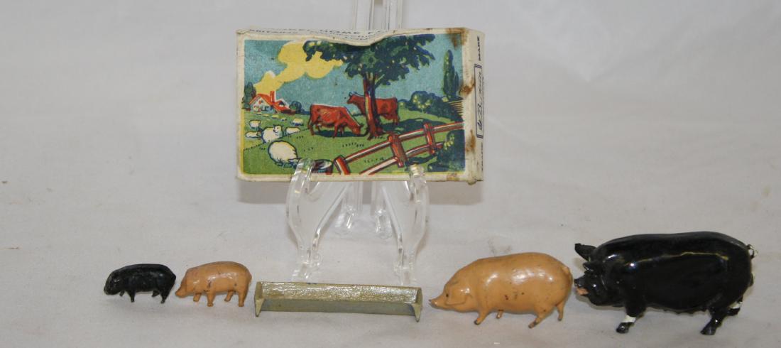 Britain's Farm No. 5024: Made by Britain's Ltd. Made of Lead. Very Fine Condition with Original Box (One end tab of original box ripped off but present).