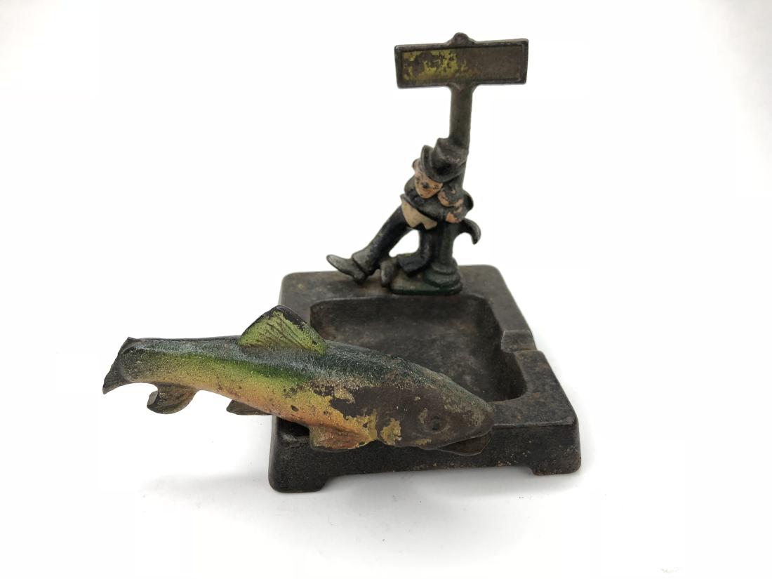 Drunk with Top Hat Ashtray & Fish Bottle Opener (1 of 3)