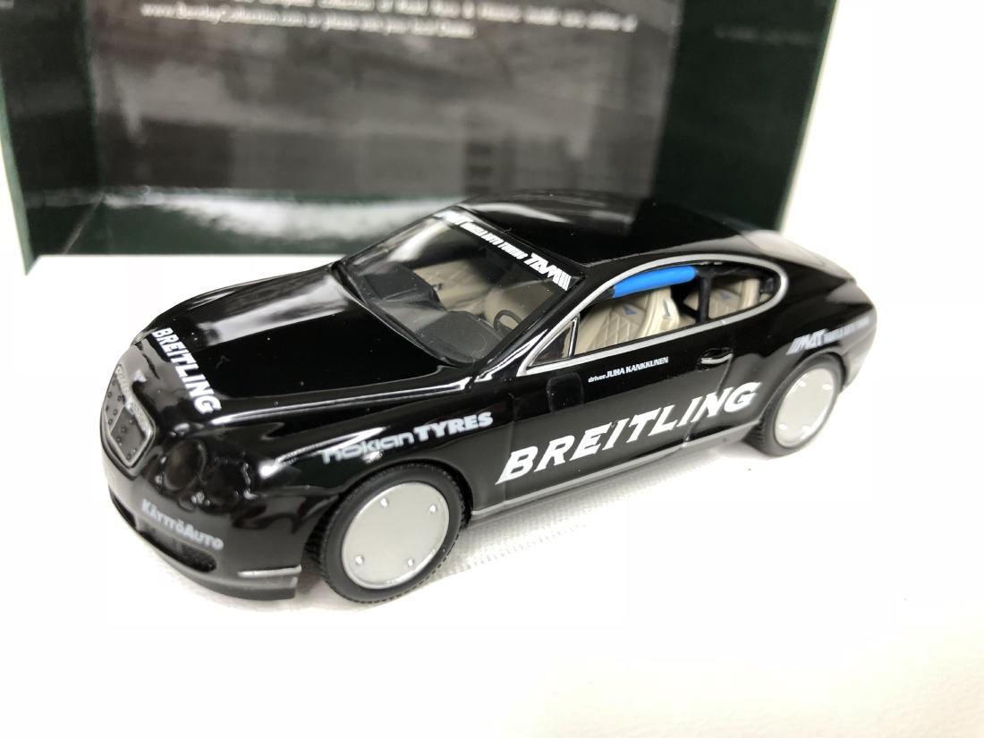 Paul's Model Art Bentley Breitling 1:43 Scale: Circa 2004. Breitling. Metal 1:43. Made by Paul's Model Art Minichamps. Condition Car Excellent. Condition Box Pristine.