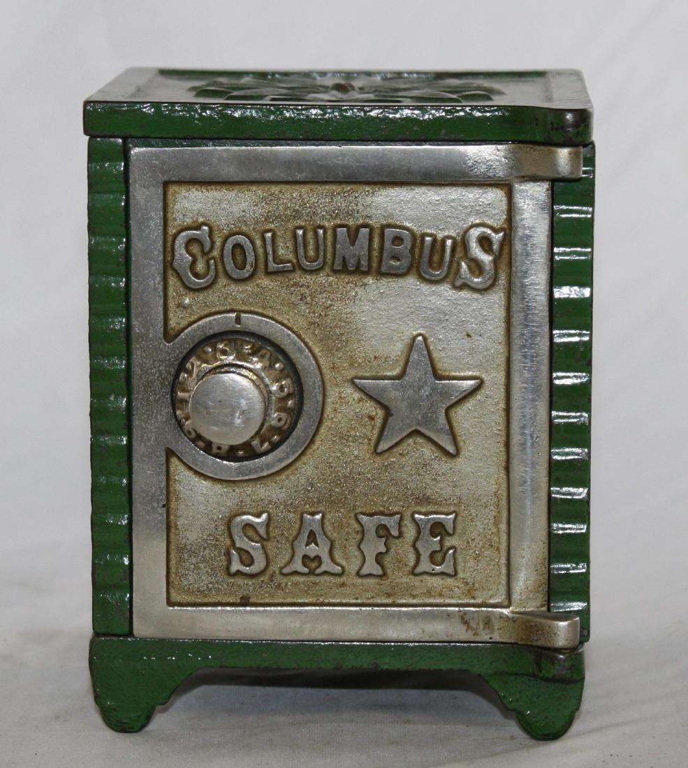 Columbus Cast Iron Safe Bank (1 of 4)