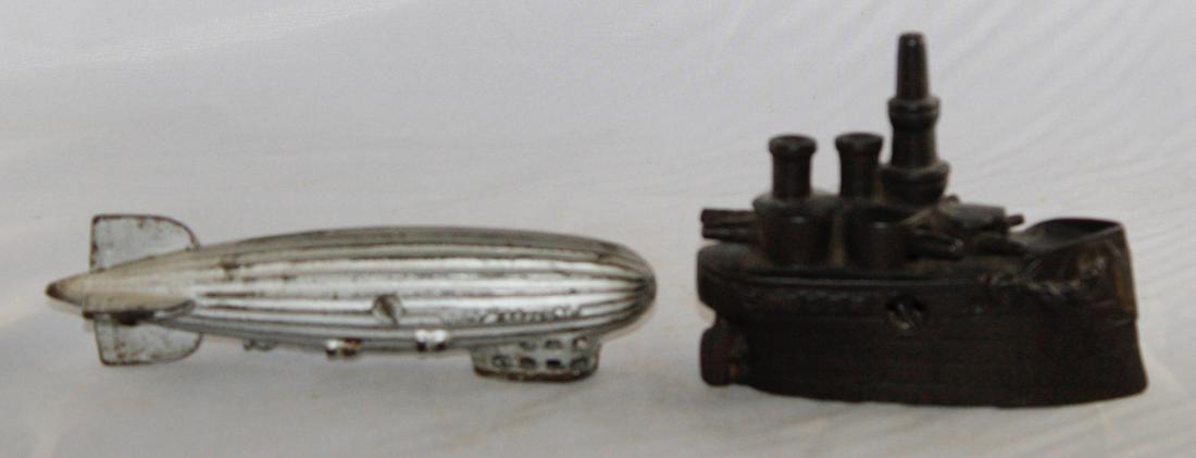 Graf Zeppelin and Battleship Oregon Iron Banks (1 of 2)