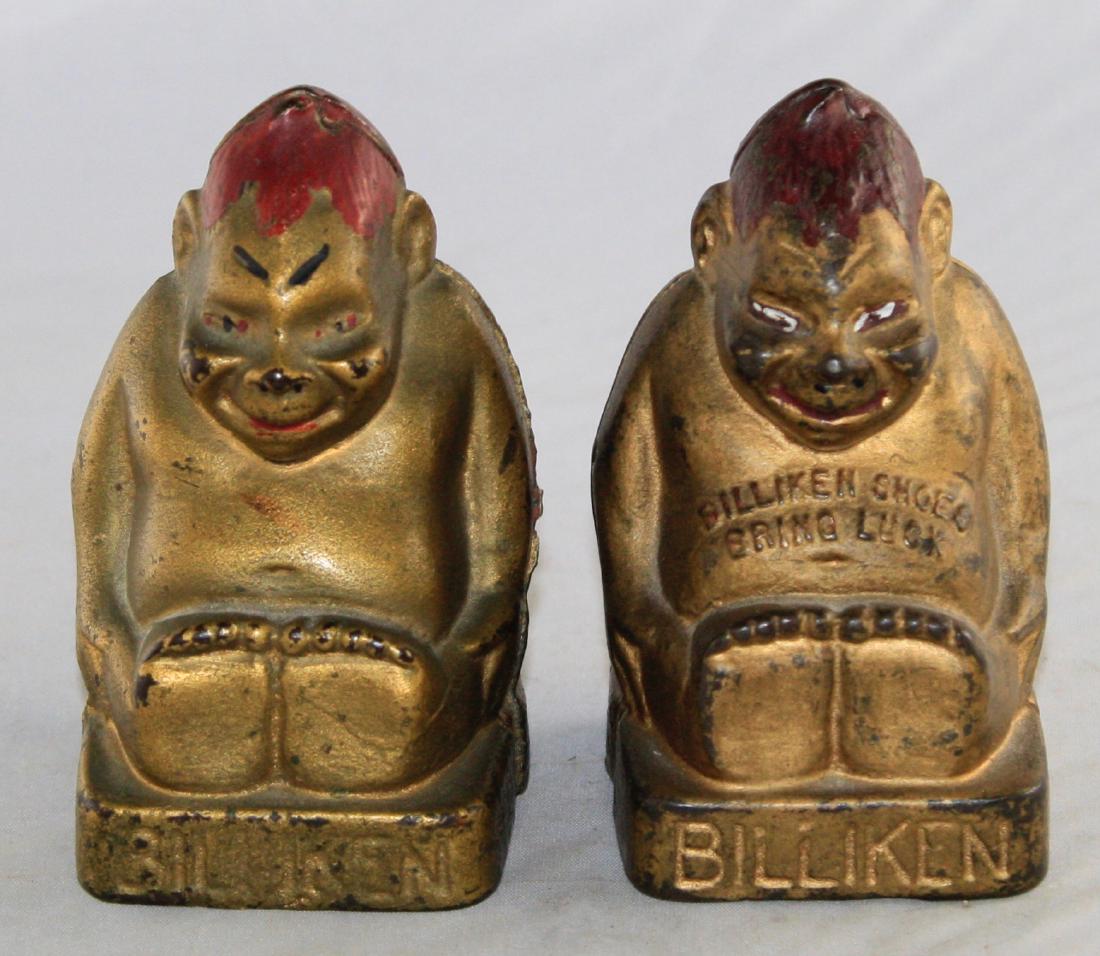 Two Billiken Cast Iron Banks (1 of 3)