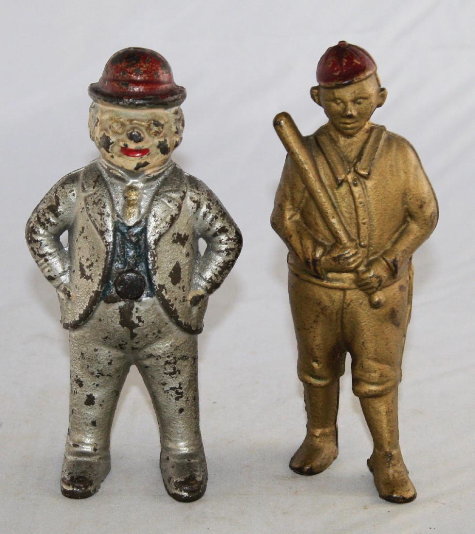 Foxy Grandpa and Baseball Player Iron Banks (1 of 2)