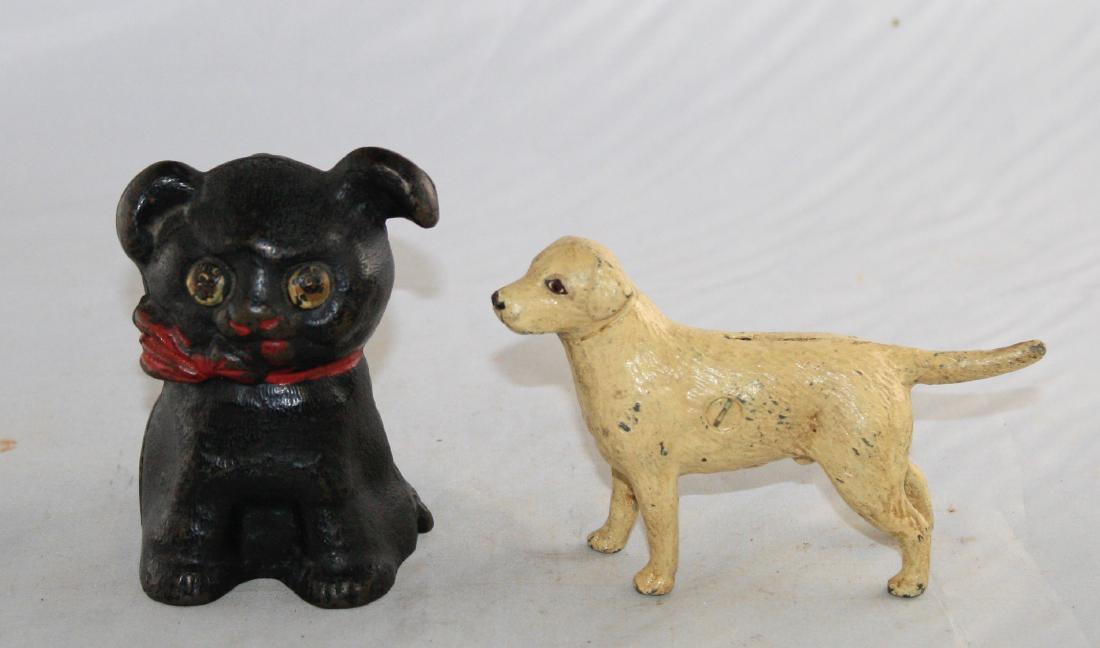 Cutie Dog and Labrador Retriever Iron Banks (1 of 2)