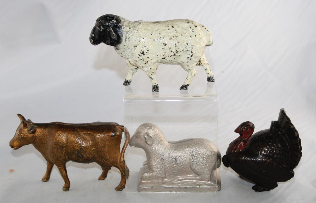 Four Cast Iron Still Banks (1 of 2)