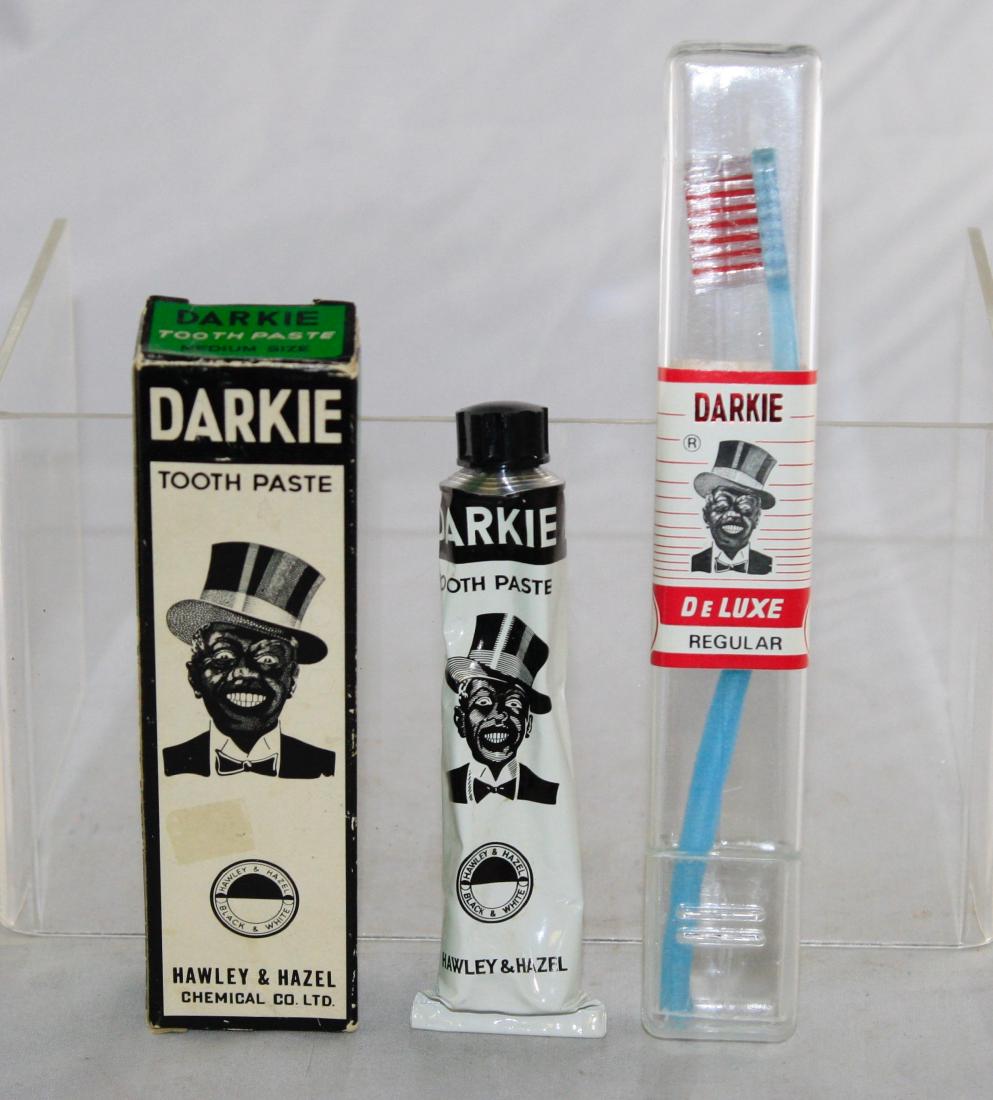 "Darkie" Tooth Paste and Tooth Brush: Both Pristine in Original Packaging.