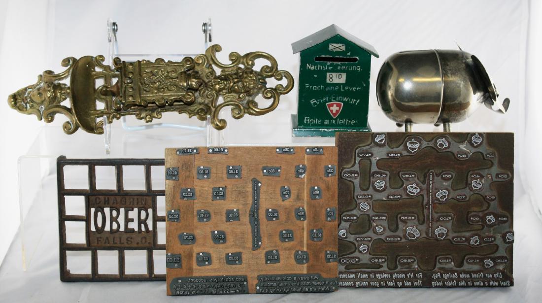 Five Assorted Pieces of Metalwork and One Toy (1 of 4)