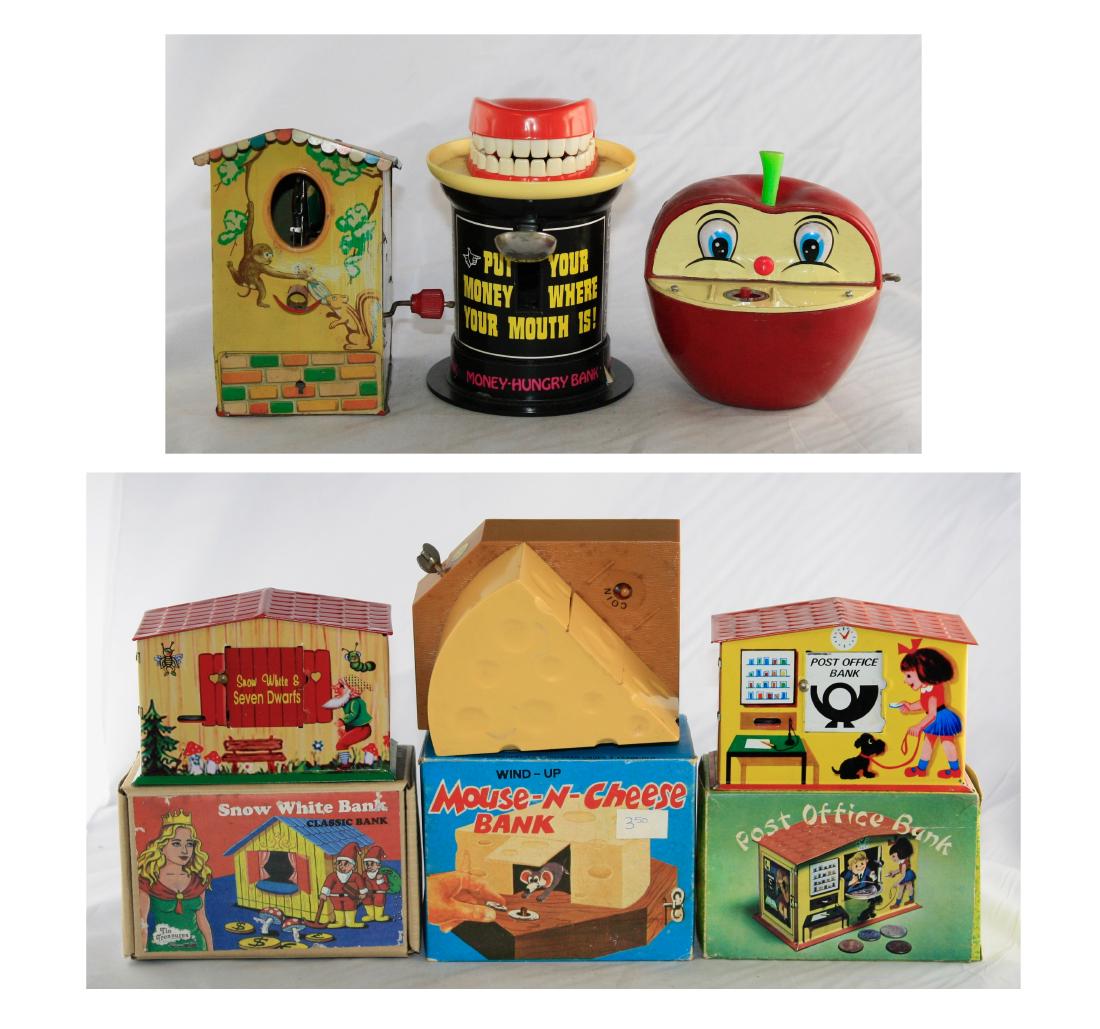 Six Mechanical Banks (1 of 5)