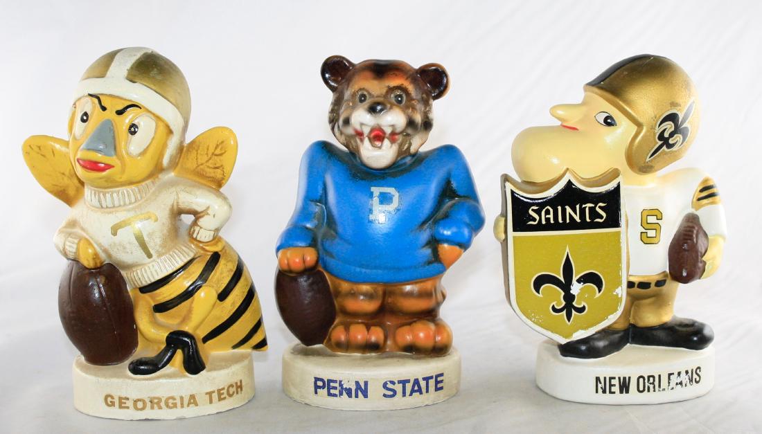 Three Qunico Mascot Still Banks (1 of 2)