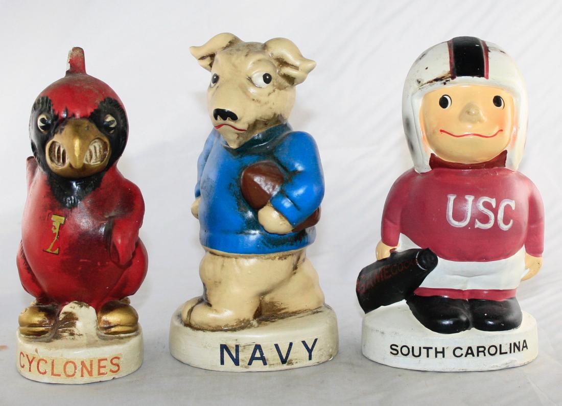 Three Qunico Mascot Still Banks (1 of 2)