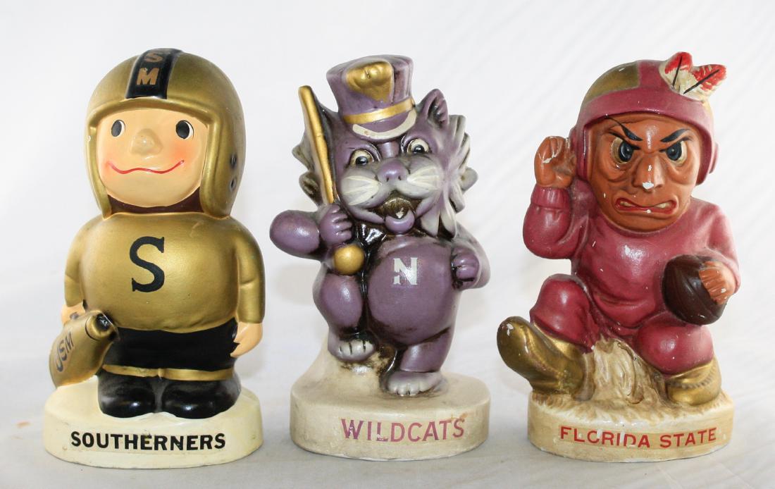 Three Quinco Mascot Still Banks (1 of 2)