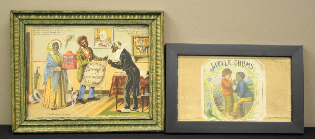 Two Black Themed Advertisements (1 of 1)