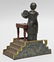 Cast Iron Magician Mechanical Bank - 3