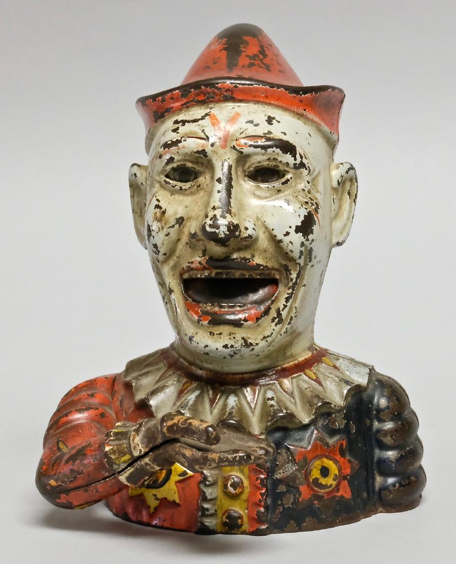 Cast Iron Humpty Dumpty Mechanical Bank (1 of 3)