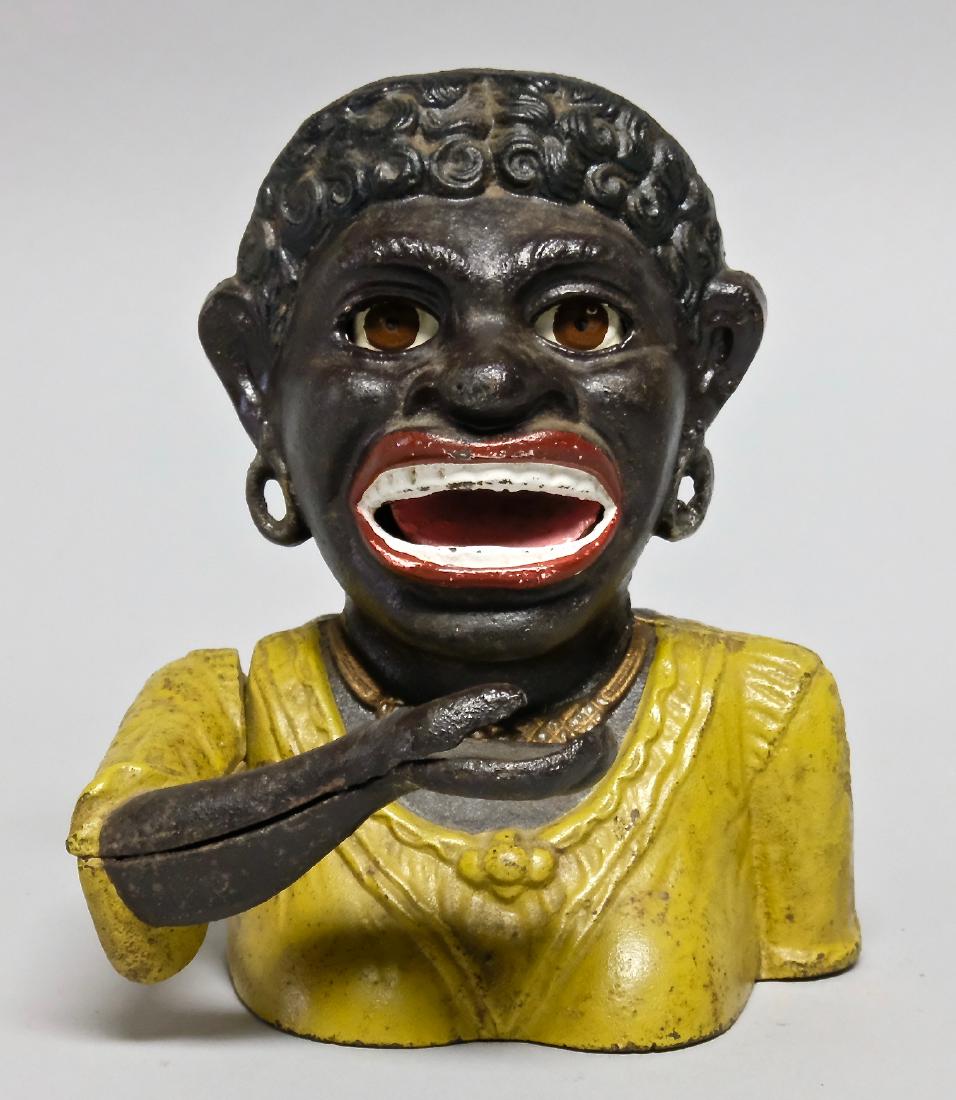 Cast Iron Dinah Mechanical Bank (1 of 3)