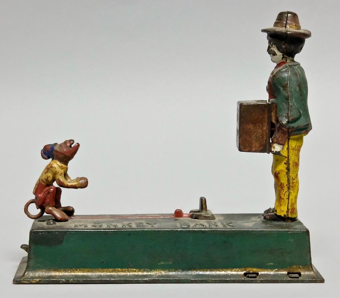 Cast Iron Monkey Mechanical Bank (1 of 2)