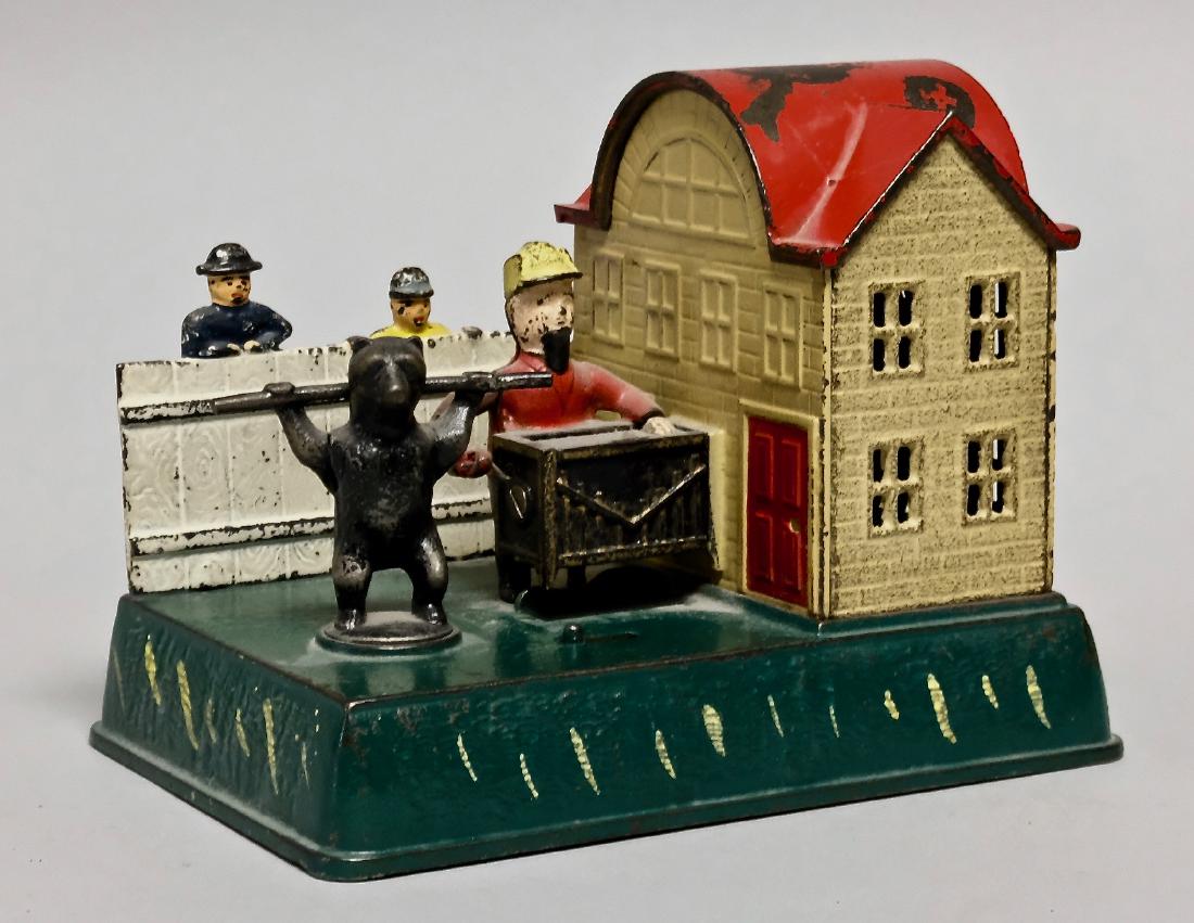 Iron Organ and Performing Bear Mechanical Bank (1 of 4)