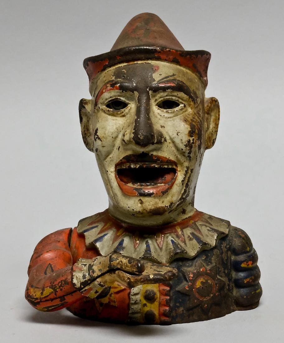 Cast Iron Humpty Dumpty Mechanical Bank (1 of 3)