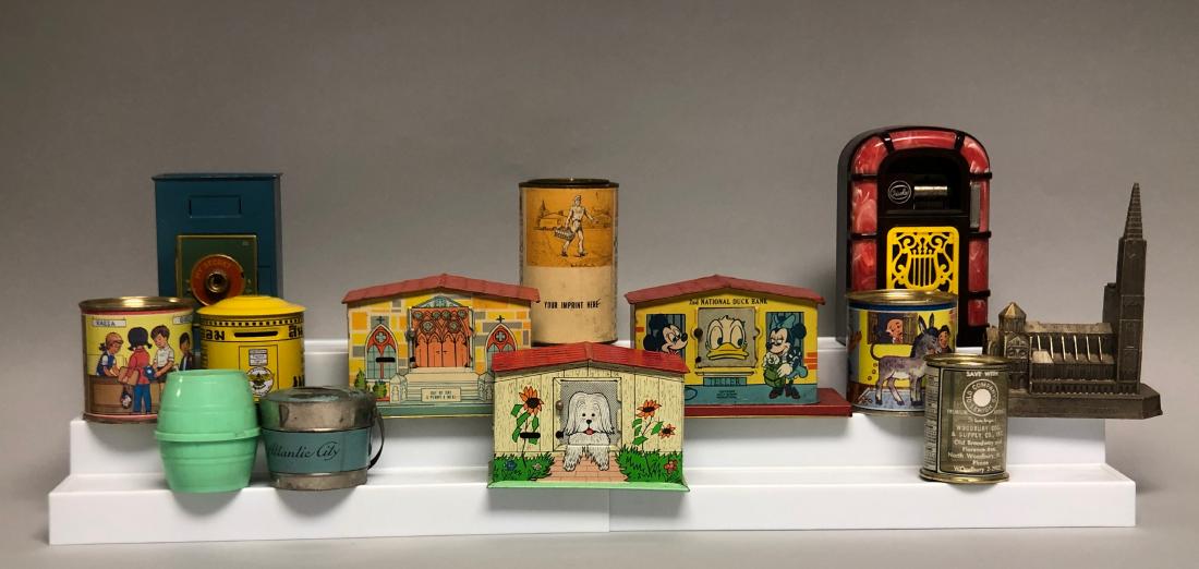 Assorted Tin and Plastic Banks (1 of 2)